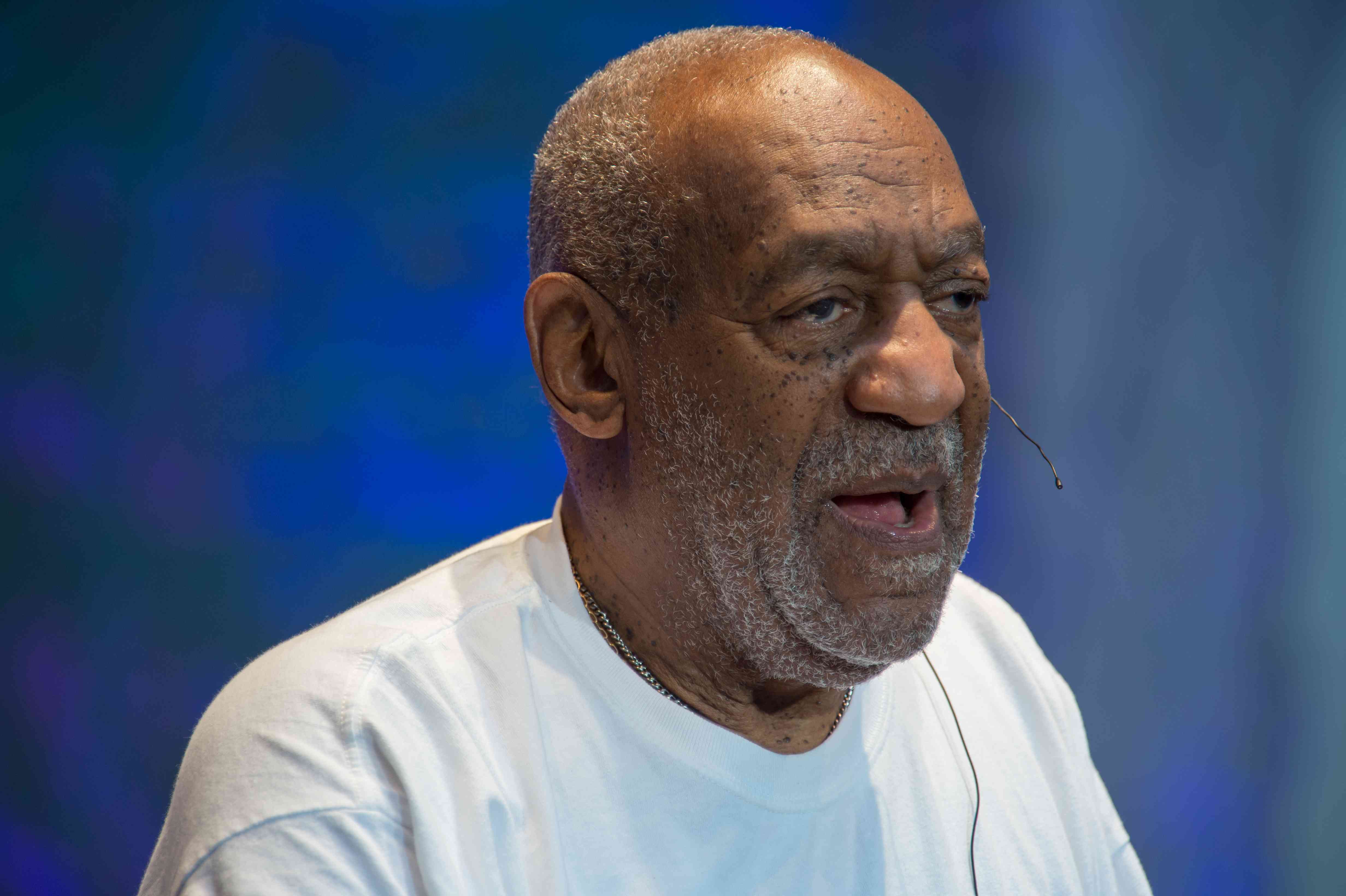 Photograph of Bill Cosby speaking