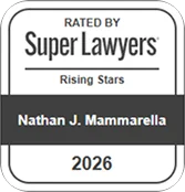 Super Lawyers recognition for Nathan J. Mammarella